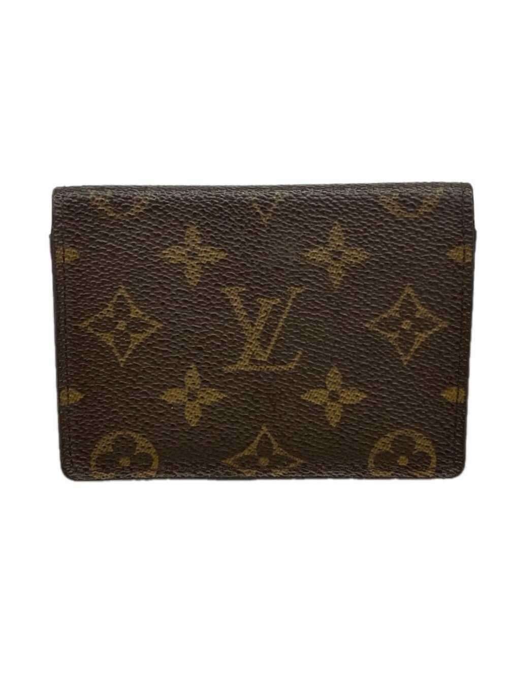 Louis Vuitton Pass Case Monogram Porto 2 Cartes Credit Brown